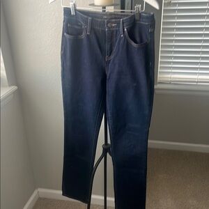 Chico's So Slimming Girlfriend Straight Leg Jeans, size size 0R